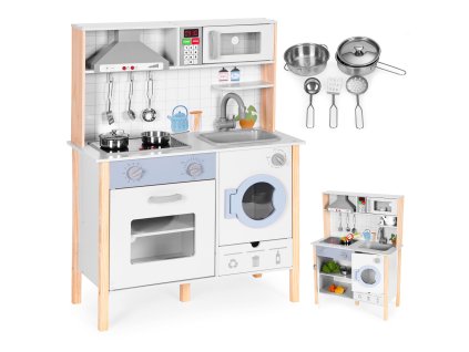 Kuchyňa pre deti zvuky LED rúra práčka kuchynské doplnky ECOTOYS