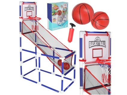 Koszykowka gra zrecznosciowa sportowa przenosny basketball 2 pilki pompka 174752