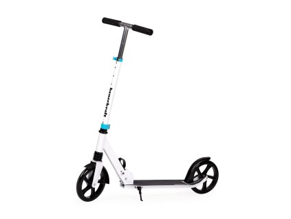 Mestská kolobežka pre deti a tínedžerov skladacia nastaviteľná výška 95-105 cm kolieska 200 mm