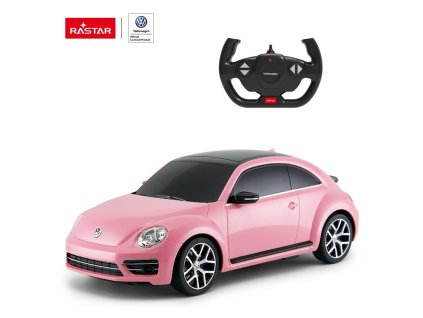 Rastar VW Beetle 1:14 R/C – ružový diaľkovo ovládaný