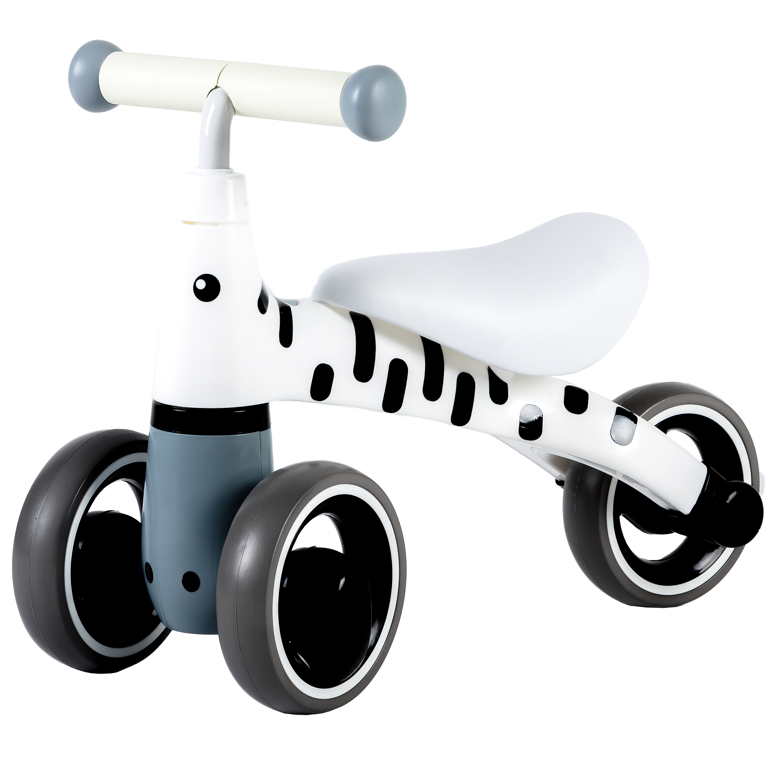 Detský krosový bicykel bezpečný dizajn EVA kolieska "Zebra" ECOTOYS