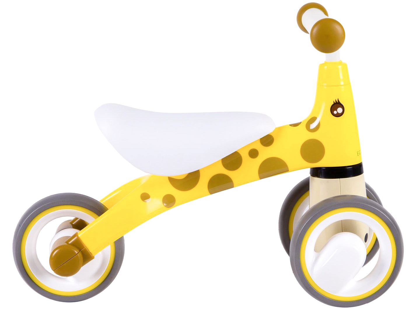 Detský krosový bicykel bezpečný dizajn EVA kolieska "Žirafa" ECOTOYS
