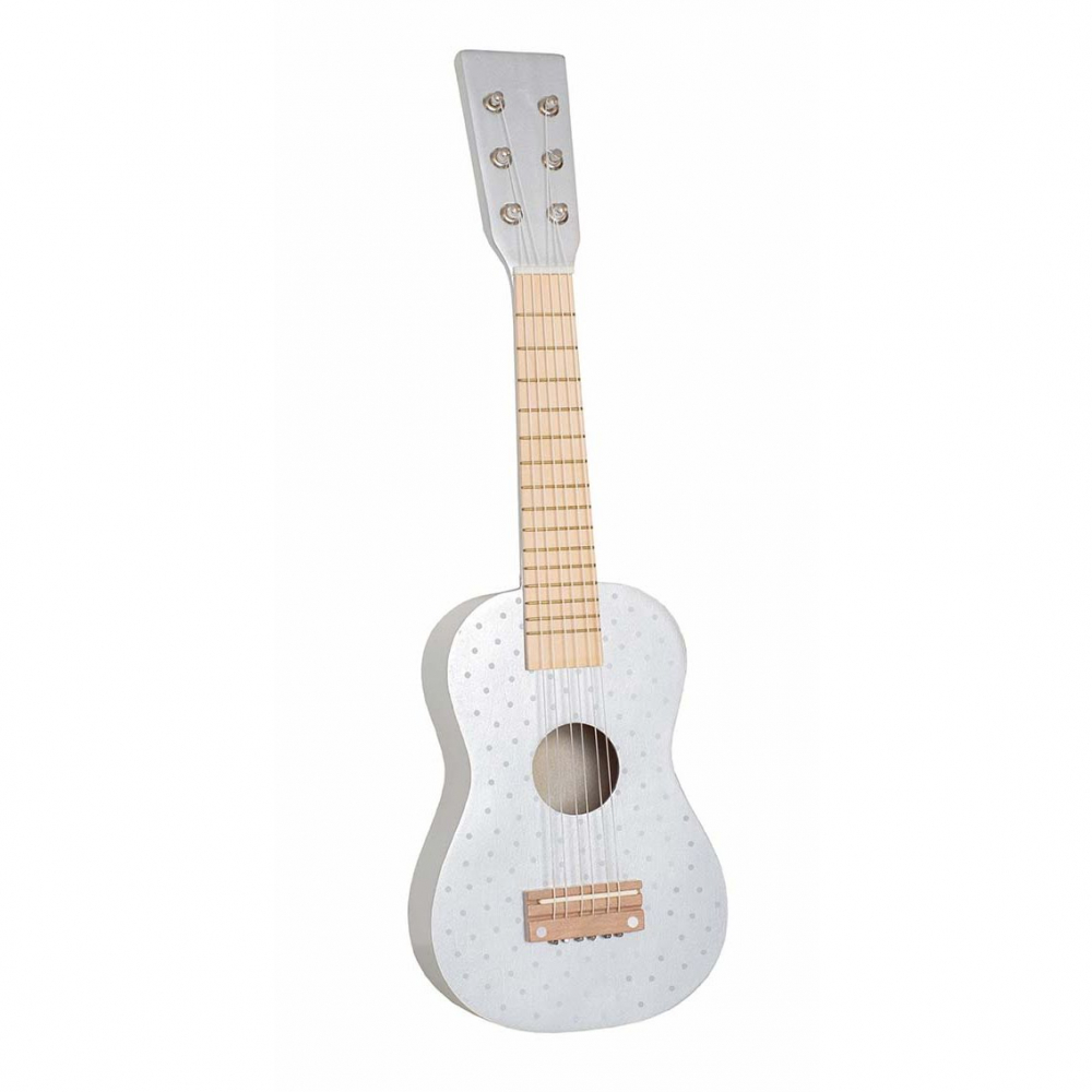 Gitara strieborná