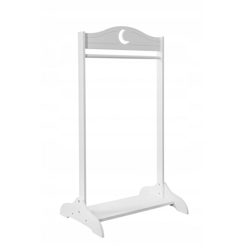 Stojanový vešiak na oblečenie do detskej izby s motívom srdca