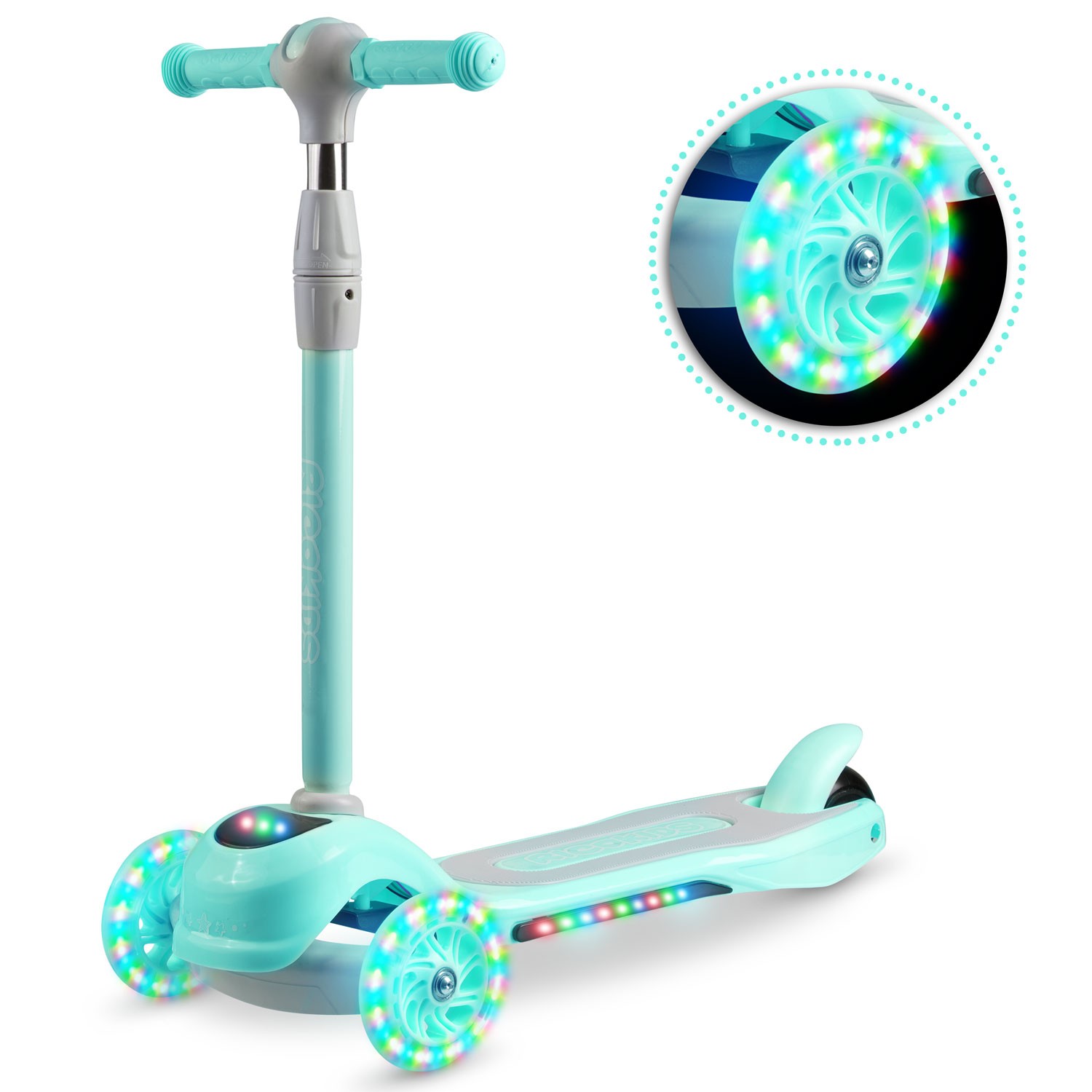 Kolobežka Ricokids Pico - mentolová