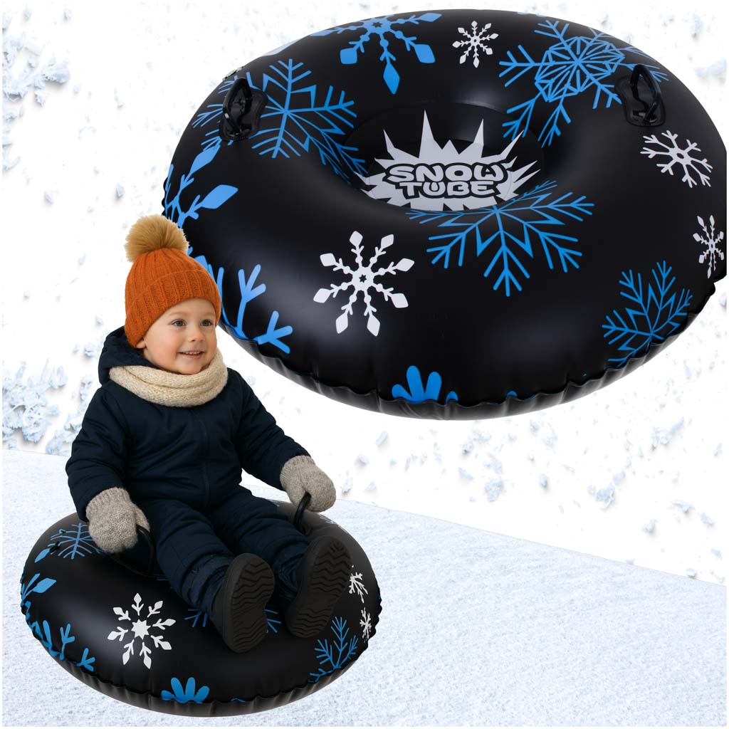 Nafukovacie sane na snehové koleso s pneumatikou na sneh