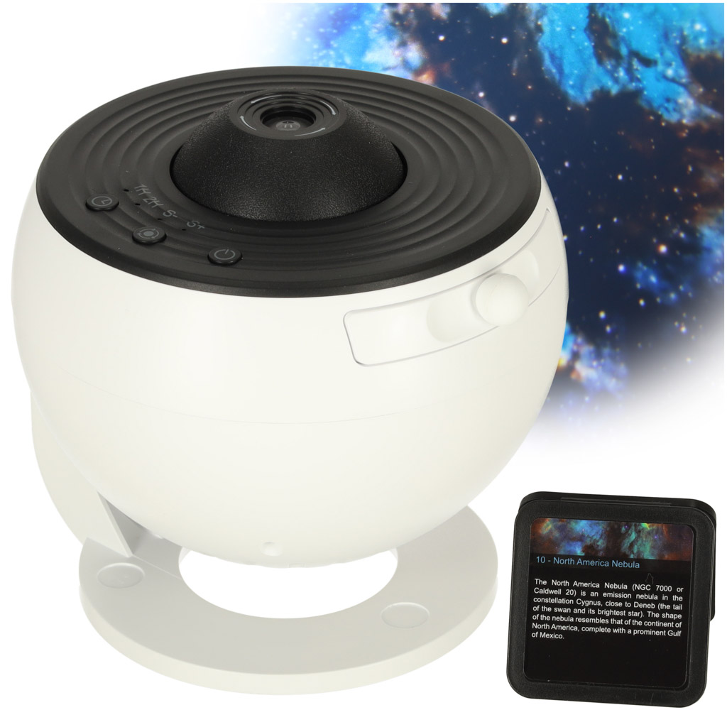 USB LED hviezdicový projektor 12 diskov