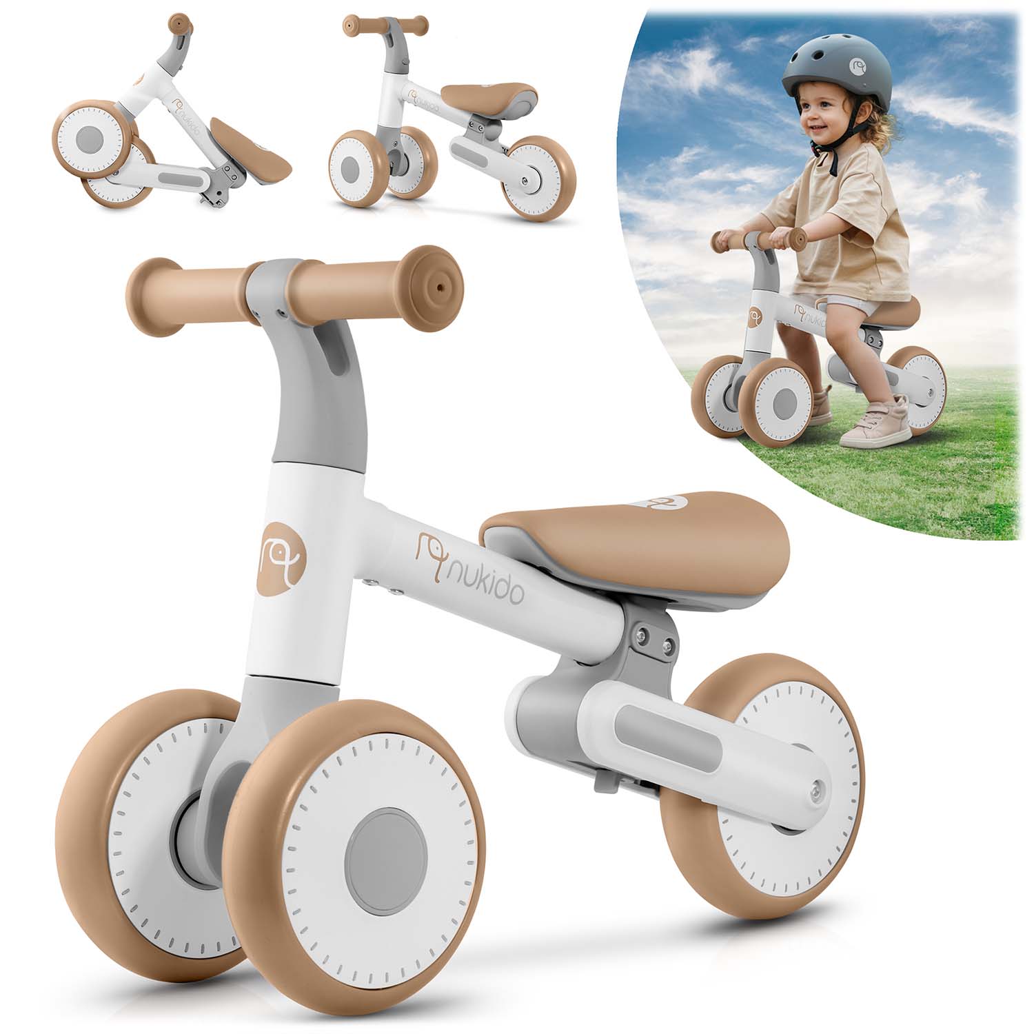 Detský bežecký bicykel Nukido NK-603
