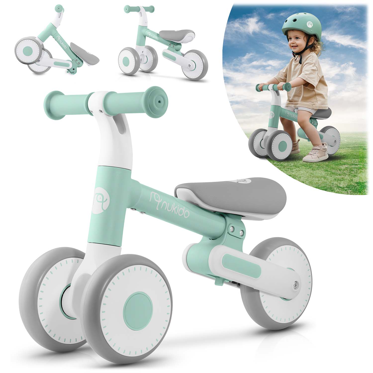 Detský bežecký bicykel Nukido NK-603