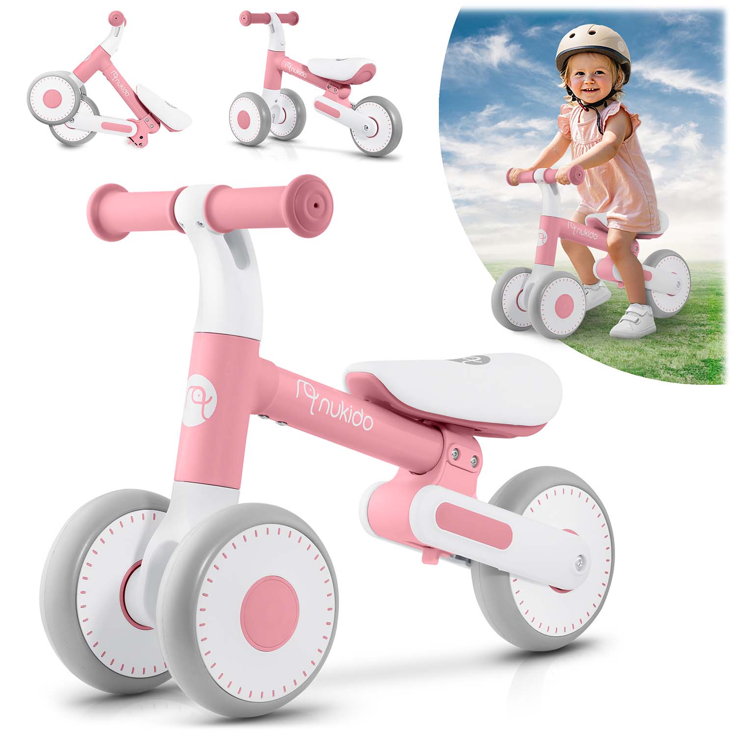 Detský bežecký bicykel Nukido NK-603