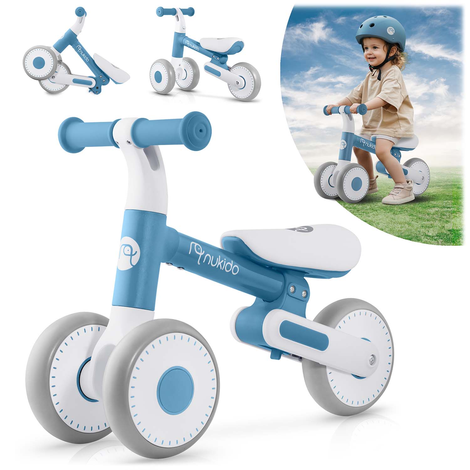 Detský bežecký bicykel Nukido NK-603