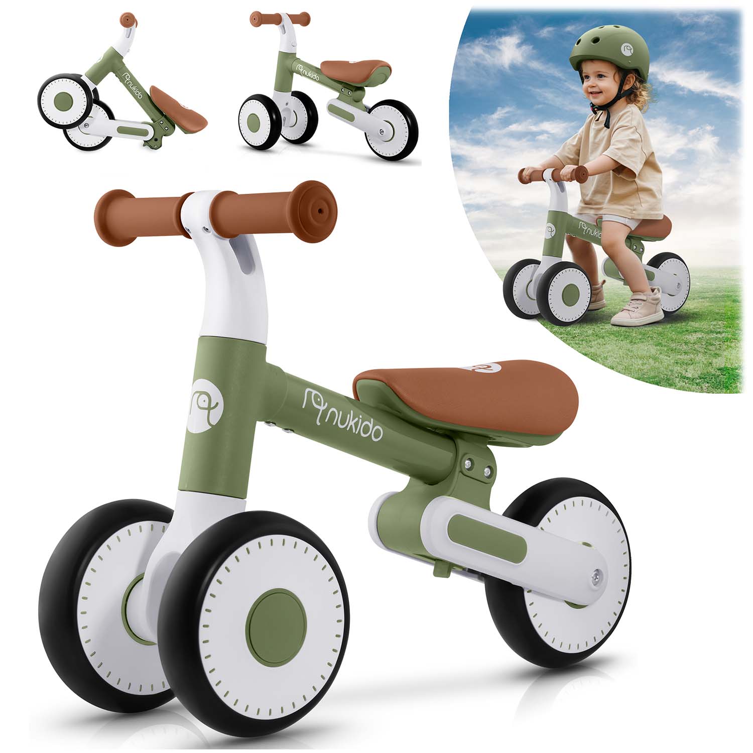 Detský bežecký bicykel Nukido NK-603