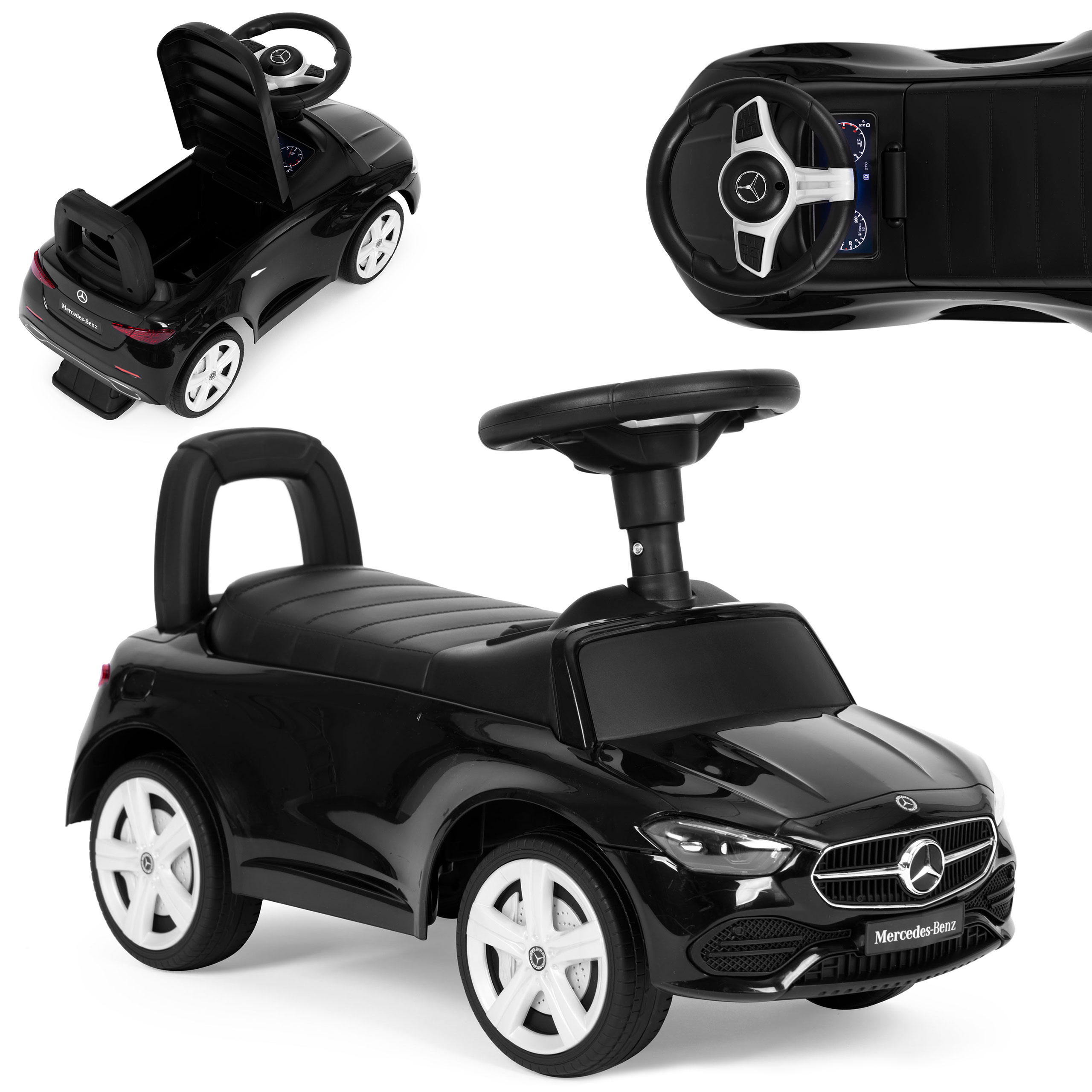 Interaktívny Mercedes C CLASS čierna