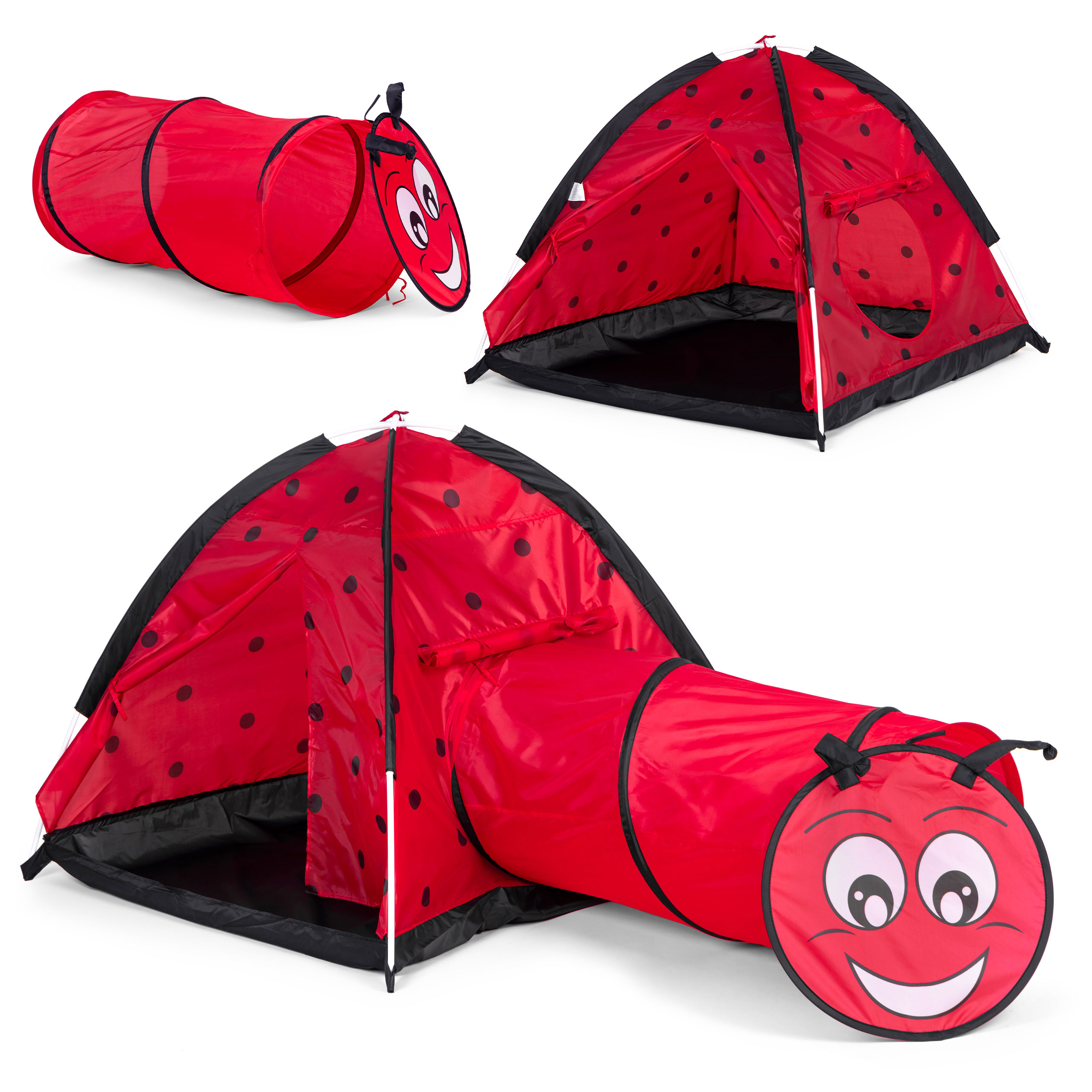 Detský stan iglo ladybird tunel IPLAY