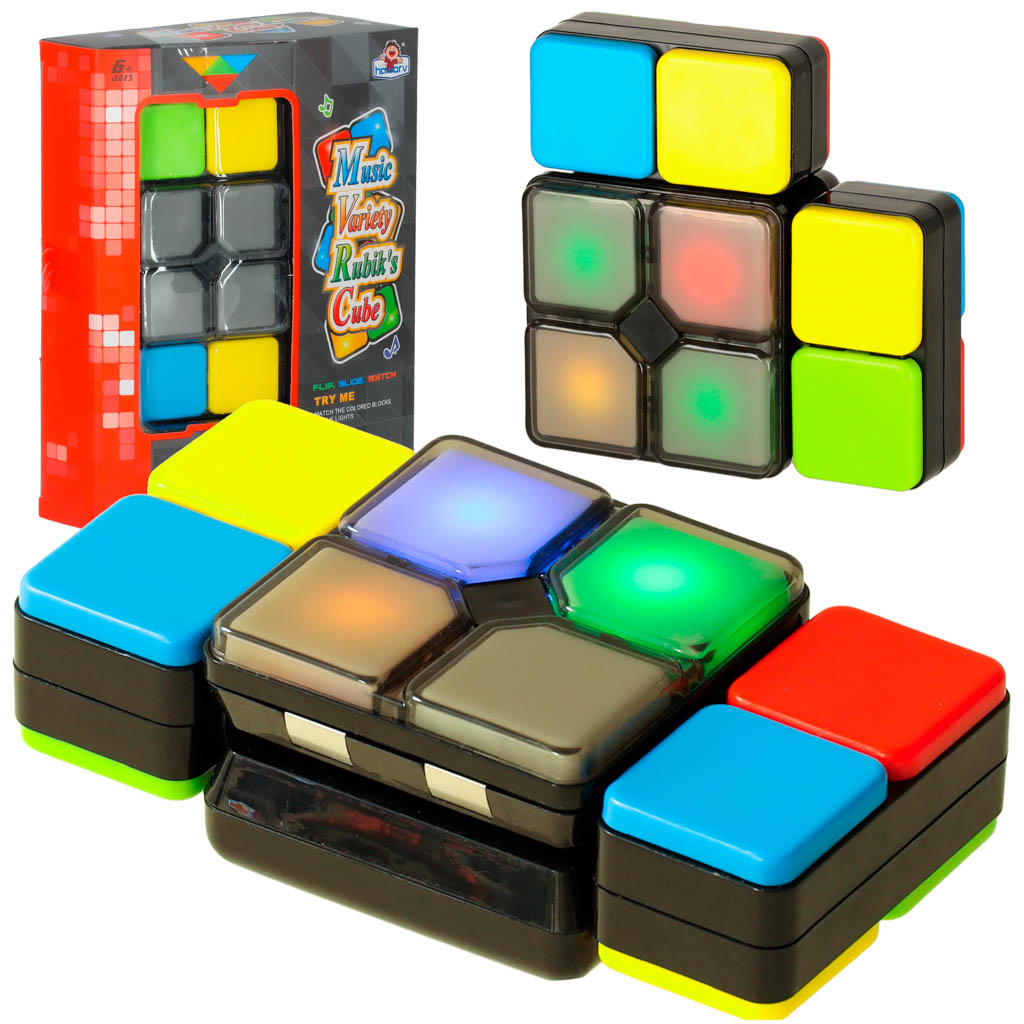 LED puzzle kocka arkádová hra