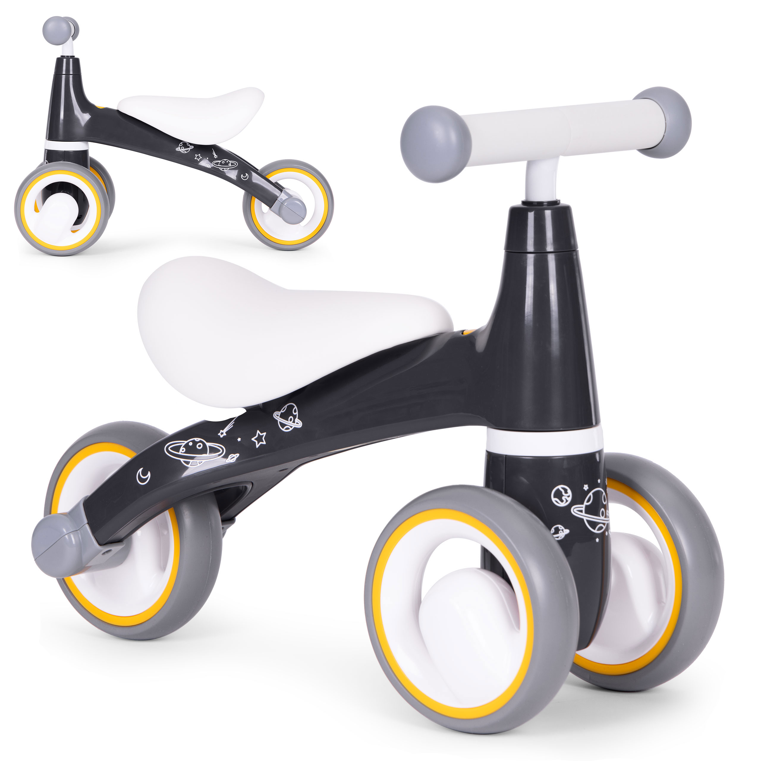 Detský krosový bicykel s bezpečným dizajnom EVA kolies "Cosmic" ECOTOYS