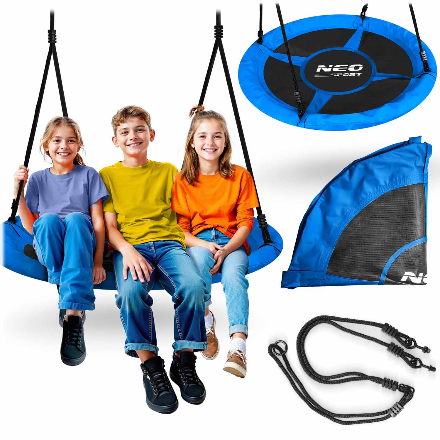 Neo-Sport Swingo 110 cm hojdačka bocianie hniezdo