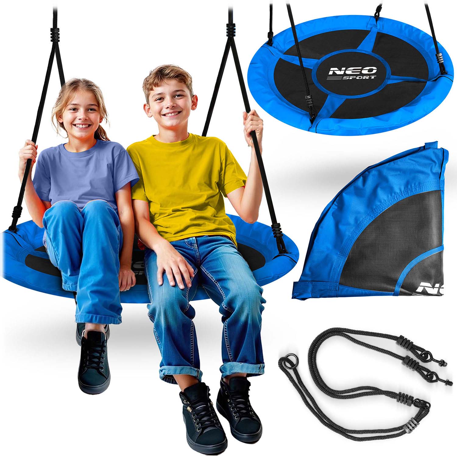 Neo-Sport Swingo 100 cm hojdačka bocianie hniezdo