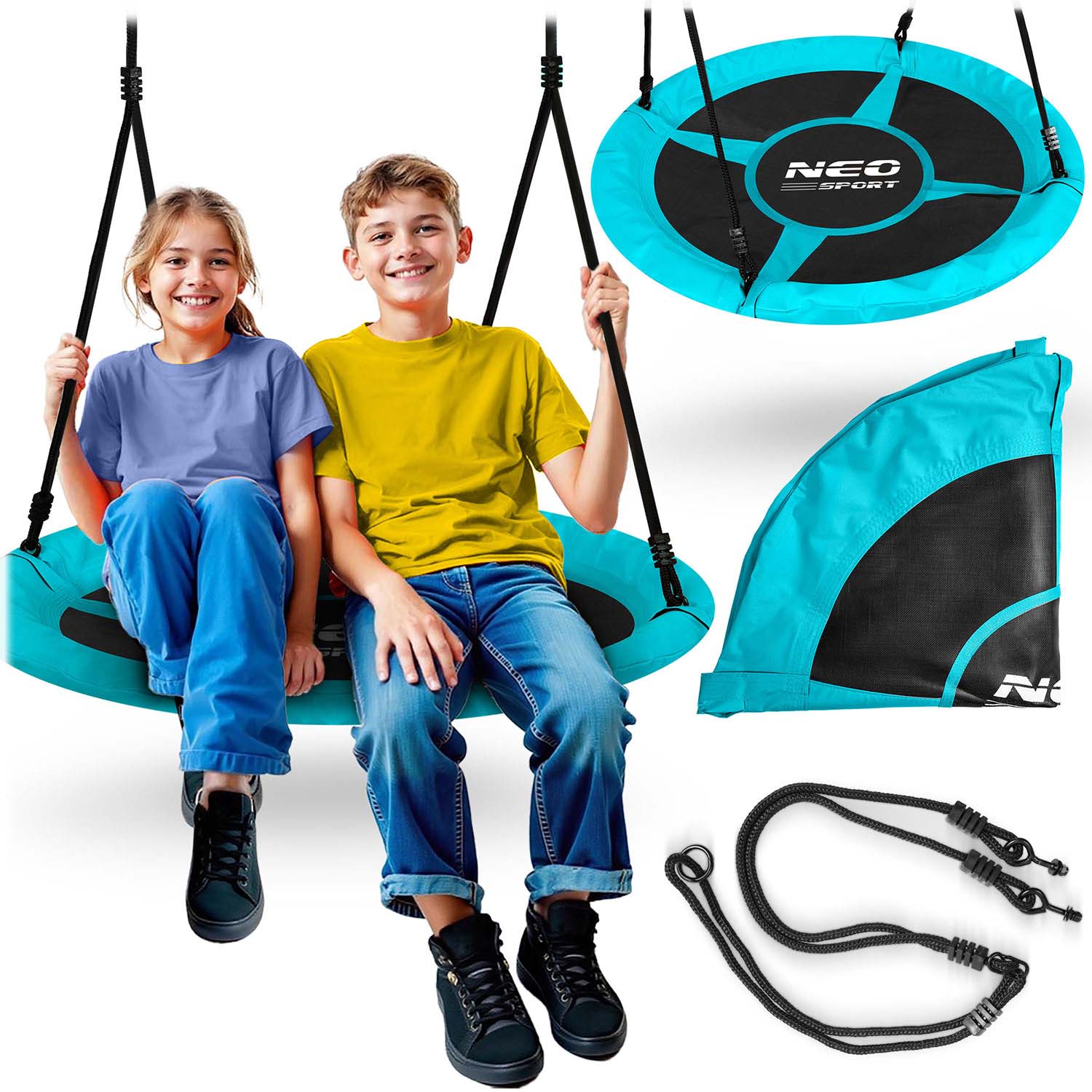 Neo-Sport Swingo 100 cm hojdačka bocianie hniezdo