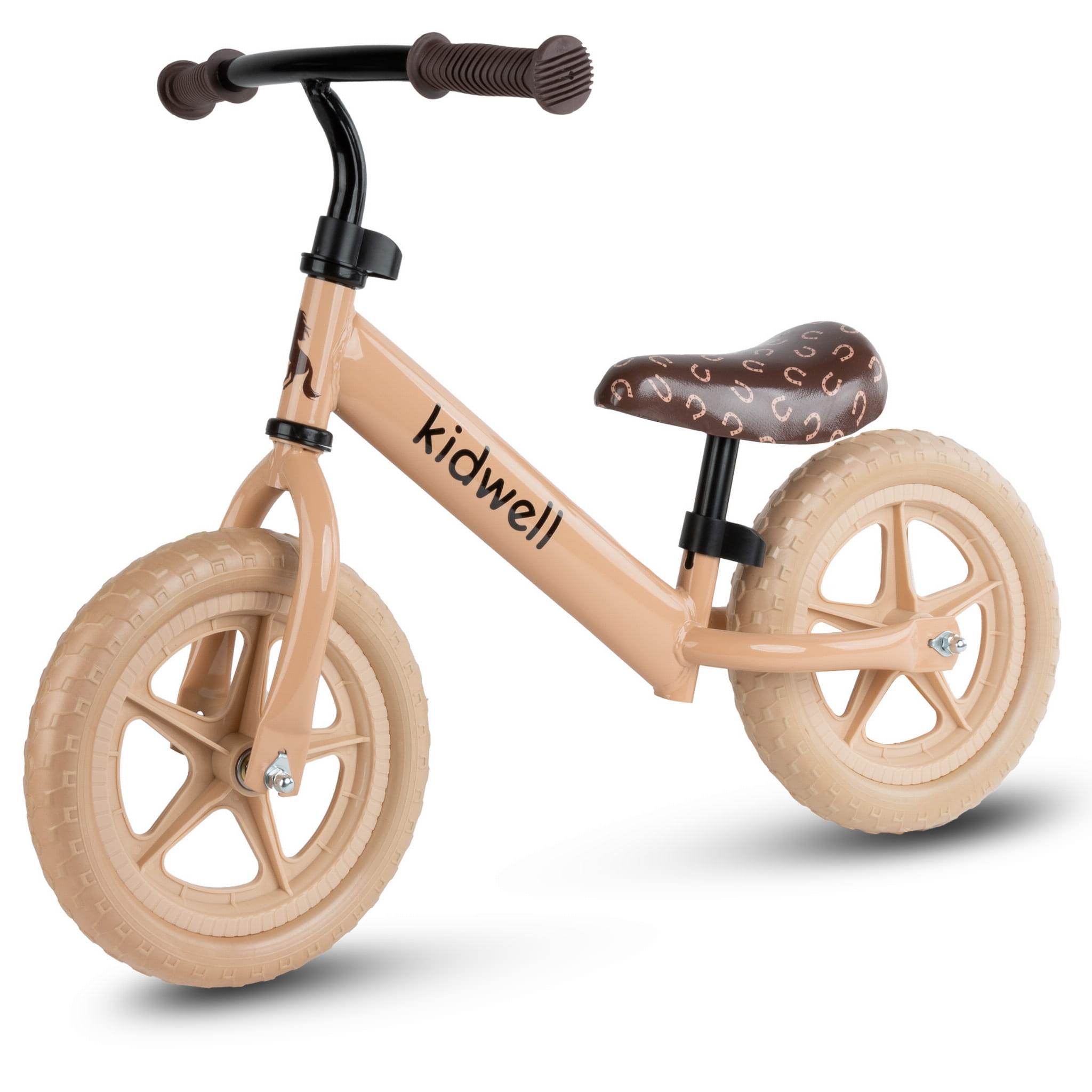 Detský balančný bicykel Kidwell REBEL, 12" EVA kolesá, ľahký 2,64 kg