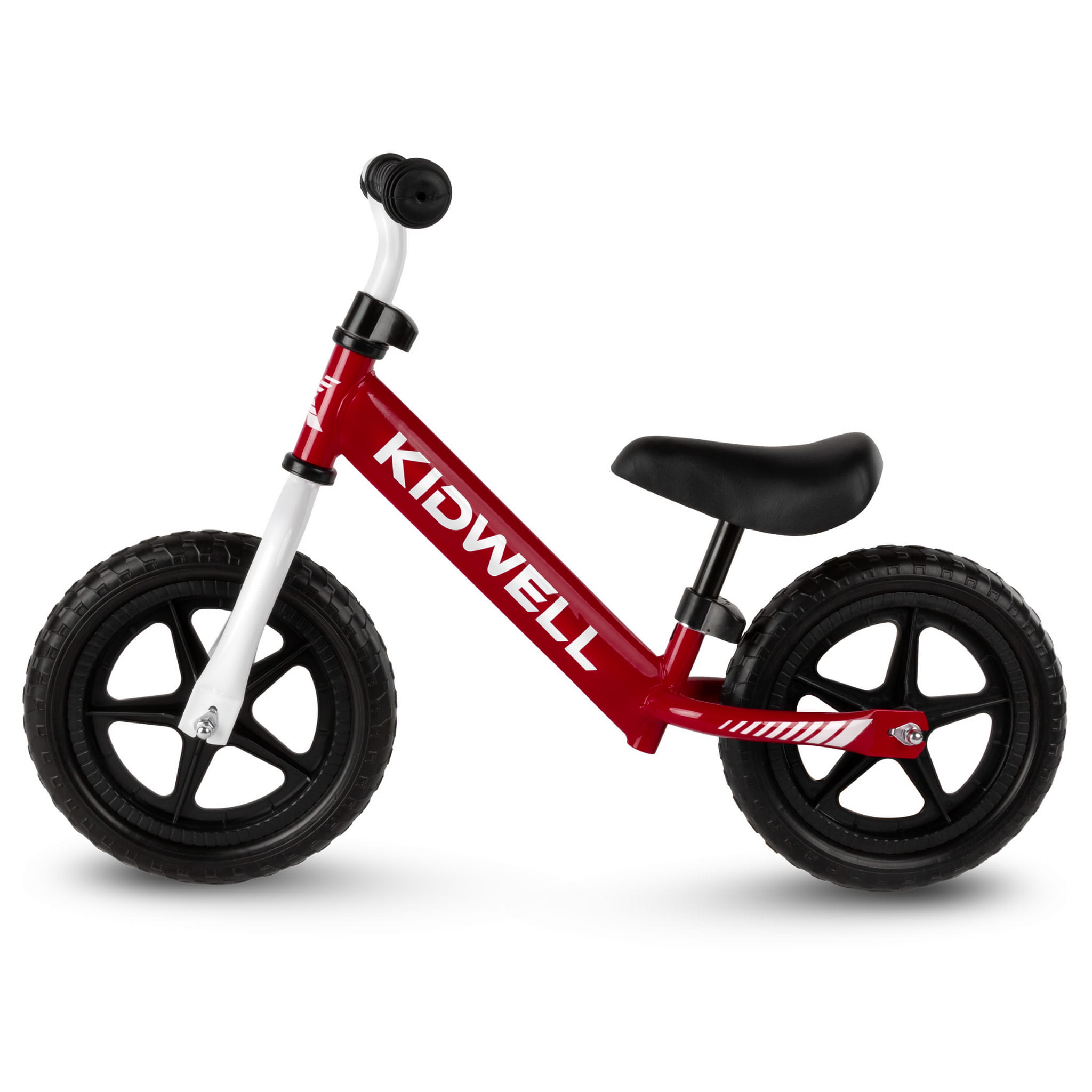 Detský balančný bicykel Kidwell REBEL 12" s EVA kolesami a ložiskami
