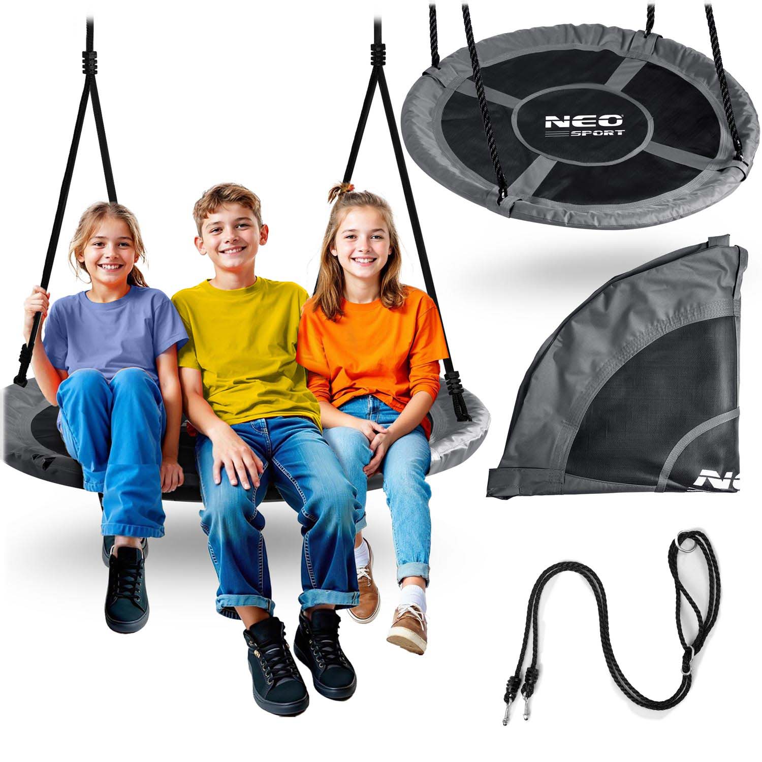 Neo-Sport Swingo 110 cm hojdačka bocianie hniezdo