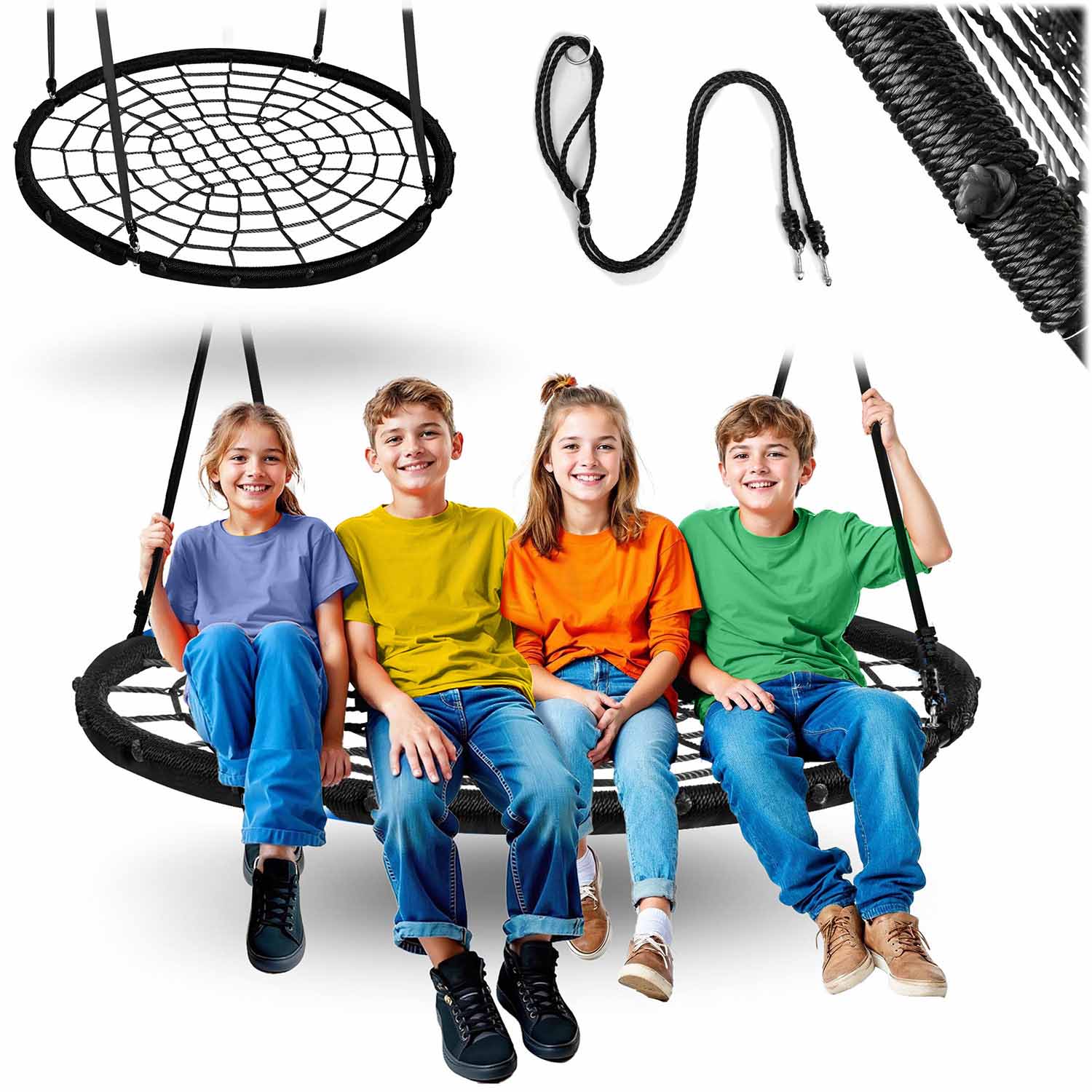 Neo-Sport NS-104 120 cm hojdačka bocianie hniezdo