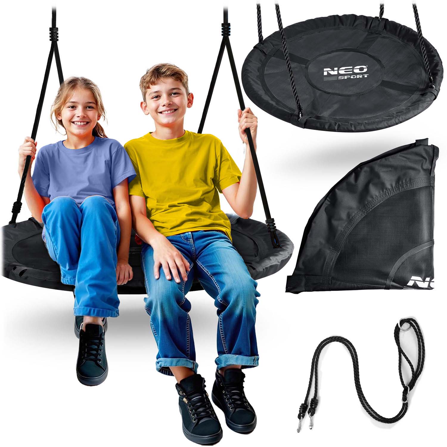 Neo-Sport NS-103 100 cm hojdačka bocianie hniezdo