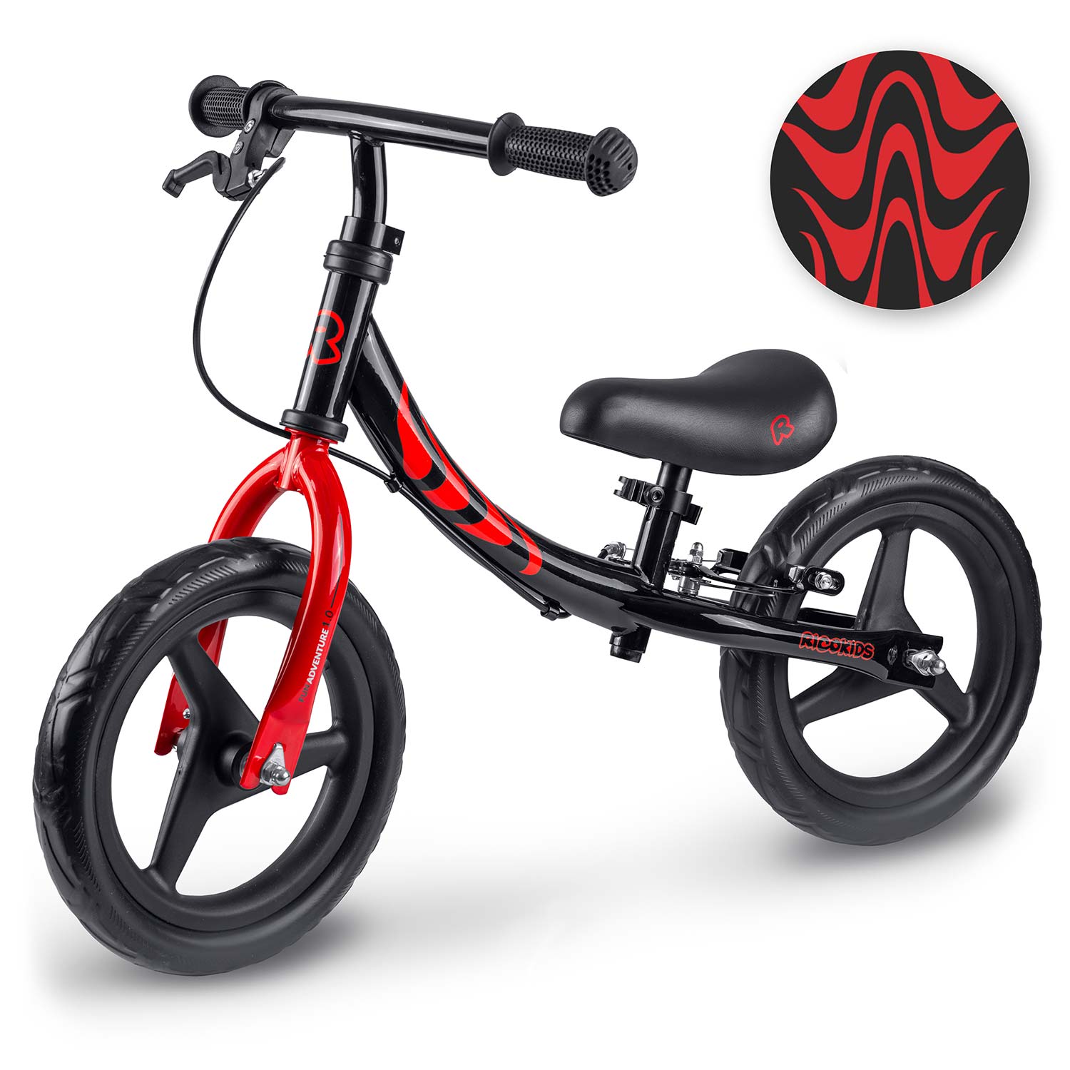Detský bežecký bicykel Ricokids Fun Adventure