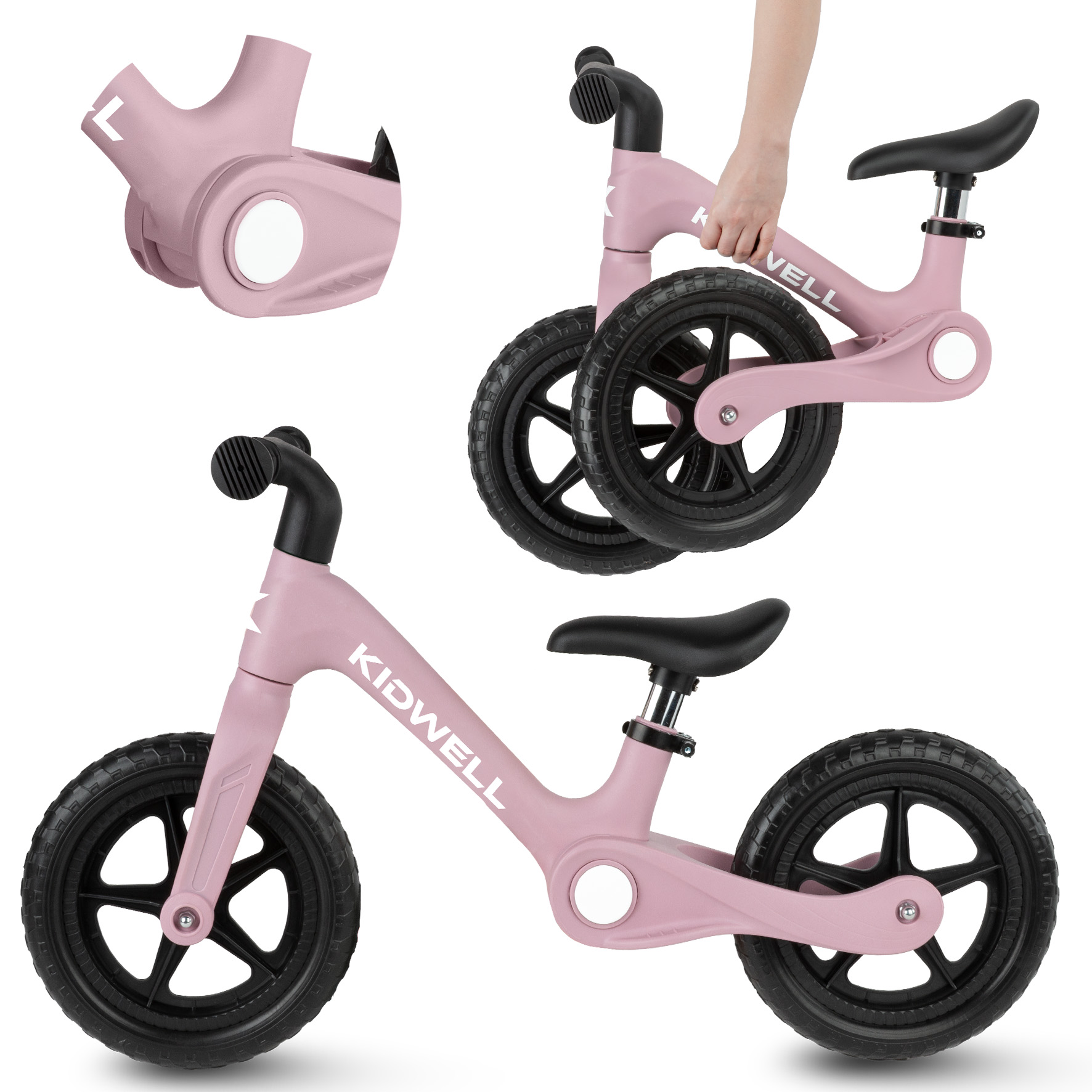 Skladacie odrážadlo Kidwell FLEX – ľahké detské odrážadlo