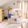 Kuchnia dla dzieci drewniana MDF MODERN CLASSIC akcesoria 82cm 176269