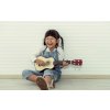 Detské drevené ukulele ECOTOYS – 4 nylonové struny