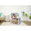 Drevený domček pre bábiky Rezydencia Emma s nábytkom