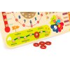 Drevená edukačná tabuľa - kalendár a hodiny ECOTOYS