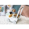 Drevené chodítko pre bábiky ECOTOYS
