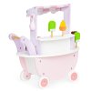 Drevený zmrzlinový vozík pre deti – 12 dielov ECOTOYS