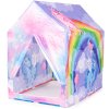 Detský stan IPLAY Rainbow – farebný domček
