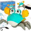 Krab pelzajacy interaktywny z dzwiekiem zielony 167794