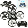 Dron na pilota zdalnie sterowany RC JJRC H36 mini 2 4GHz 4CH 6 axis czarny 145177