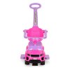 Jazdítko 3v1 autíčko-chodítko pre deti 12+ mesiacov, ružové, s interaktívnym volantom