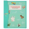 Tangram ksiazeczka magnetyczna ukladanka montessori klocki gra logiczna 3D 168509