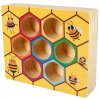 Montessori včelí plástve vzdělávací hra