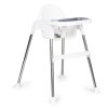 Detské jedálenské kresielko 2v1 ECOTOYS s podnosom