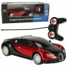RC licence auta Bugatti Veyron 1:24 červená