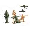 Zolnierzyki baza wojskowa figurki zestaw 114el 95822(1)