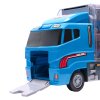 Transporter ciezarowka TIR wyrzutnia metalowe auta policja 166602