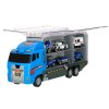 Transporter ciezarowka TIR wyrzutnia metalowe auta policja 166598