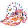 Mata edukacyjna z pianinkiem i grzechotkami rozowa 100442(1)