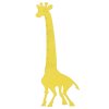 Miarka wzrostu drewniana zyrafa 125 cm zolta 169900