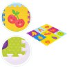 Penová podložka pre deti ovocné puzzle 9 prvkov 86x86cm IPLAY